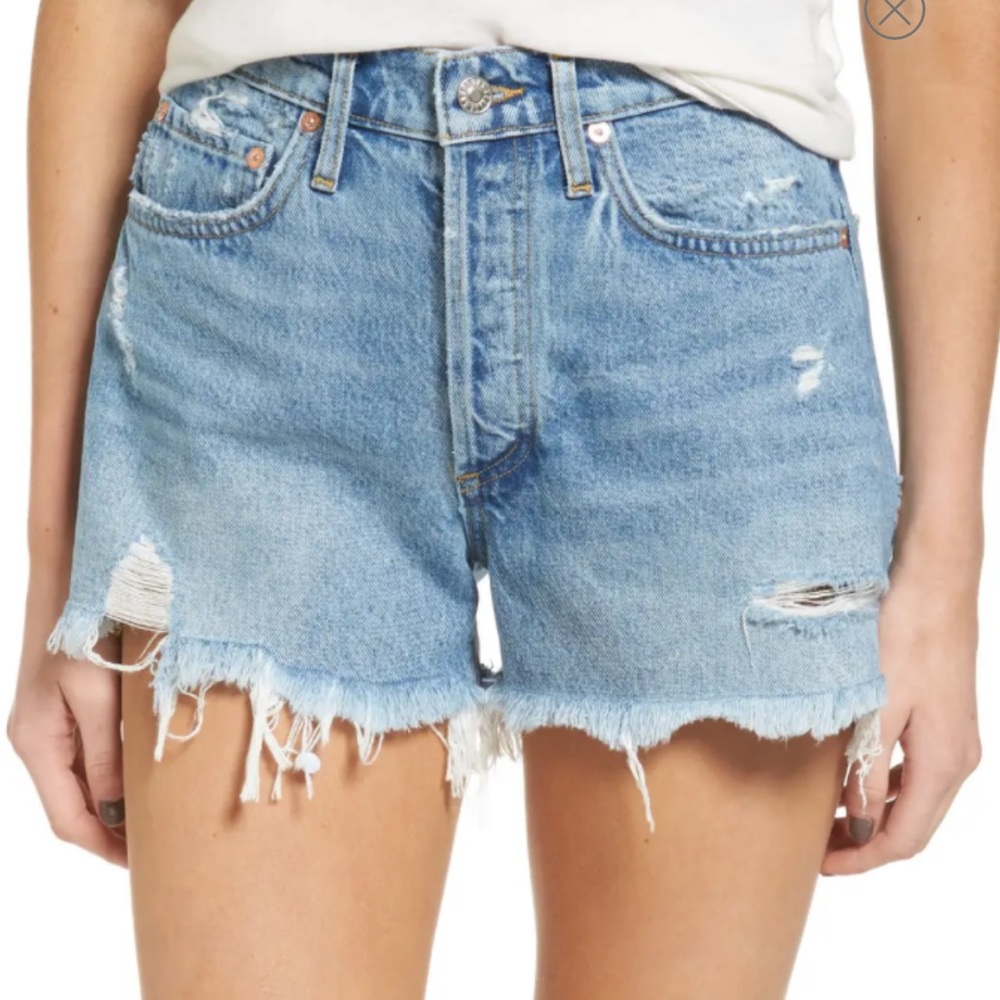 AGOLDE Parker Denim Shorts - size 27